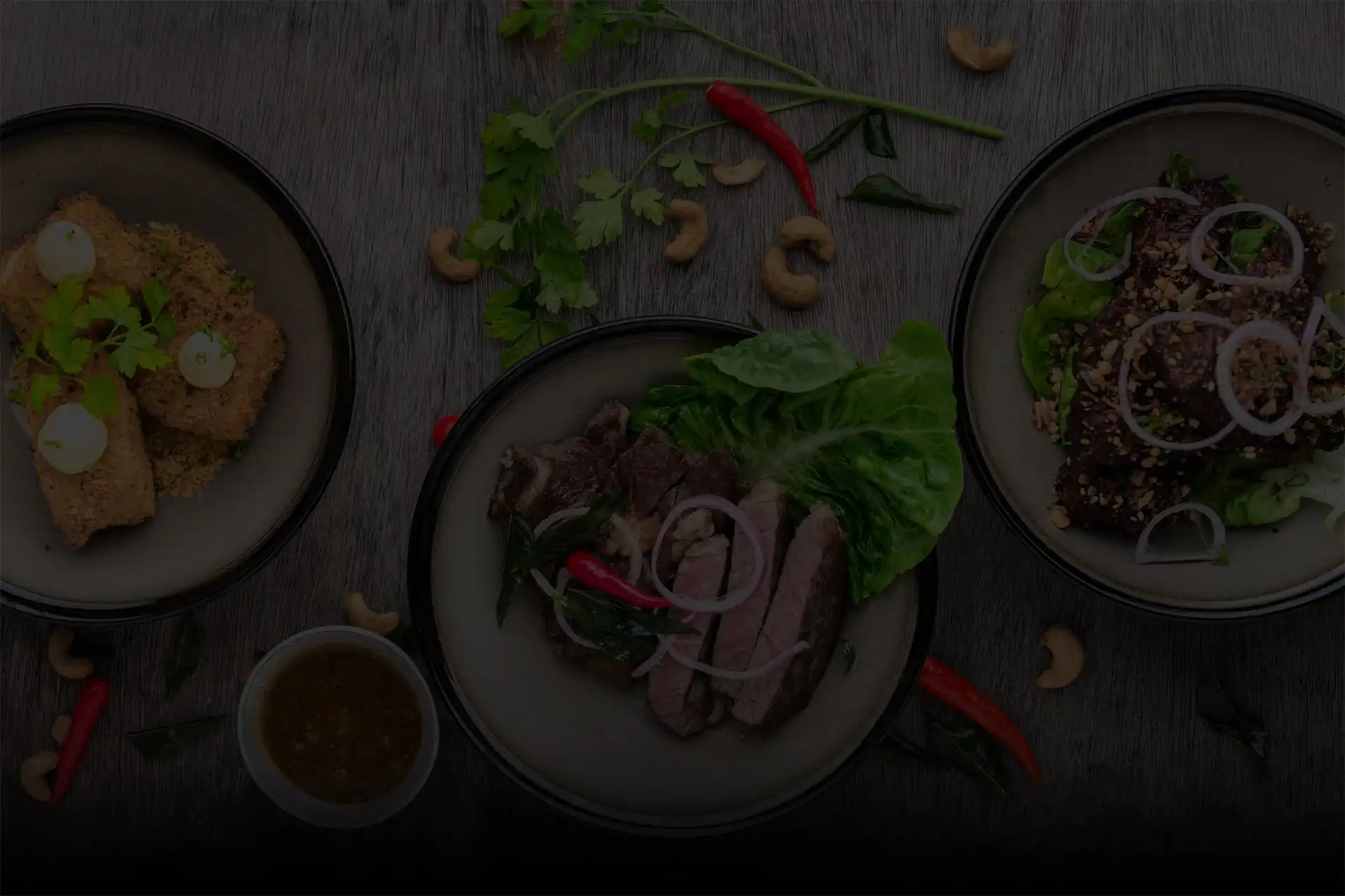 Customer using the Triyum food delivery app to order from a local restaurant.